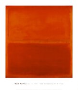 A painting by Mark Rothko