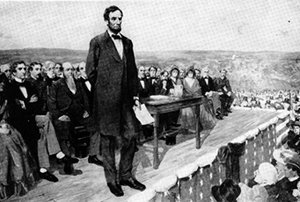 308-lincoln Abe Lincoln was famous for his speech writing -- and delivering!